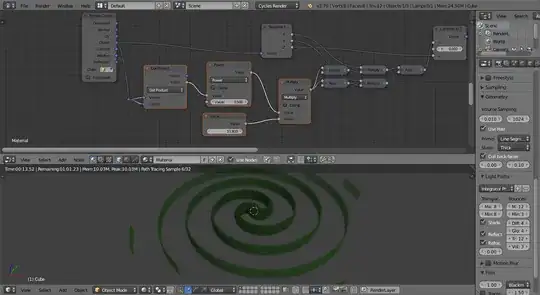 spiral (but flattened)