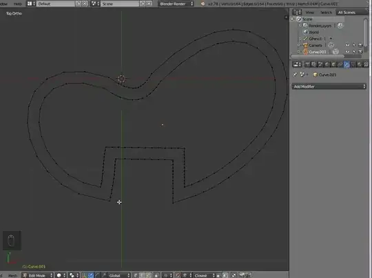 distribute vertices evenly