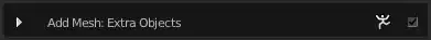 Add Mesh - Extra Objects