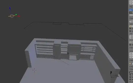 Bezier curve path along wall