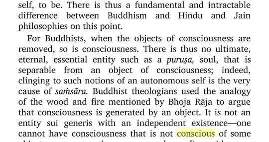 from yoga sutras about consciousness