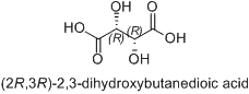 2R,3R)-2,3-dihydroxybutanedioic acid
