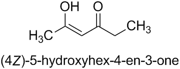(4​Z)-5-hydroxyhex-4-en-3-one
