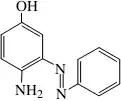 My answer- o-amino m-hydroxy azobenzene