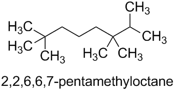 2,2,6,6,7-pentamethyloctane