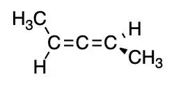 A chiral allene