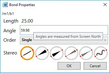 ACME Bond Properties dialog
