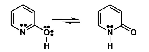 Pyridone Tautomerism Equilibrium