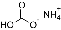 Lewis structure of ammonium bicarbonte
