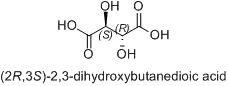 (2R,3S)-2,3-dihydroxybutanedioic acid