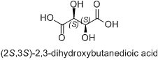 2S,3S)-2,3-dihydroxybutanedioic acid