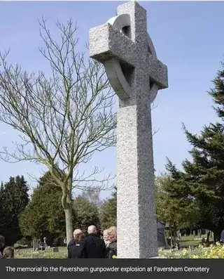 TNT disaster victims' monument