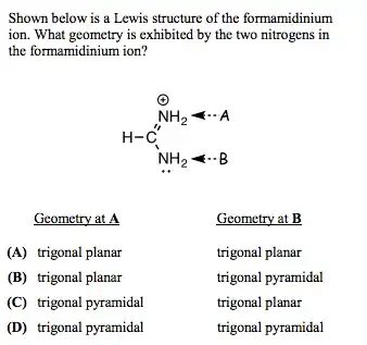 Formamidinium ion
