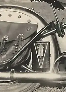 Symbol on 40's Motorcycle