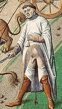 a depiction of Origen's self-castration