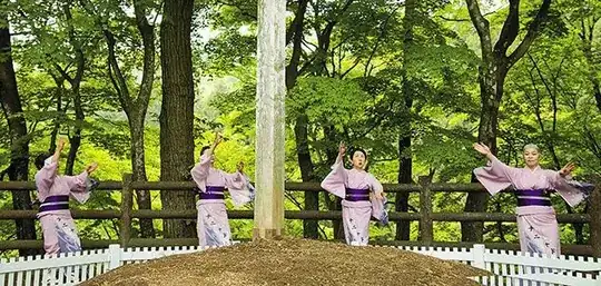 Burial place of Jesus at Shingō, Japan