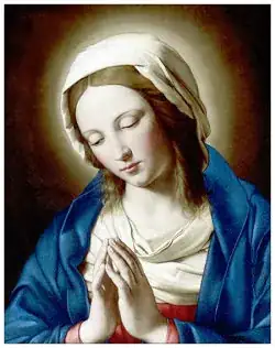 Virgin Mary Praying