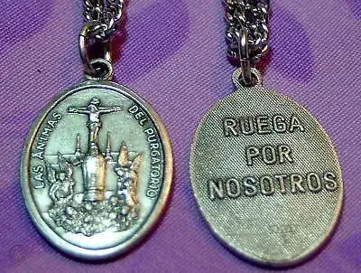 Holy Souls in Purgatory Medal