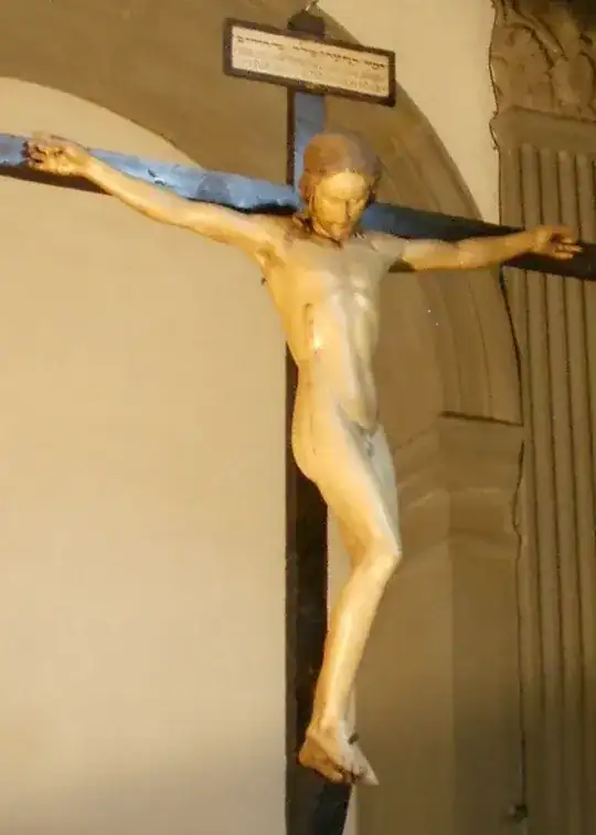 Suffering Christ crucifix