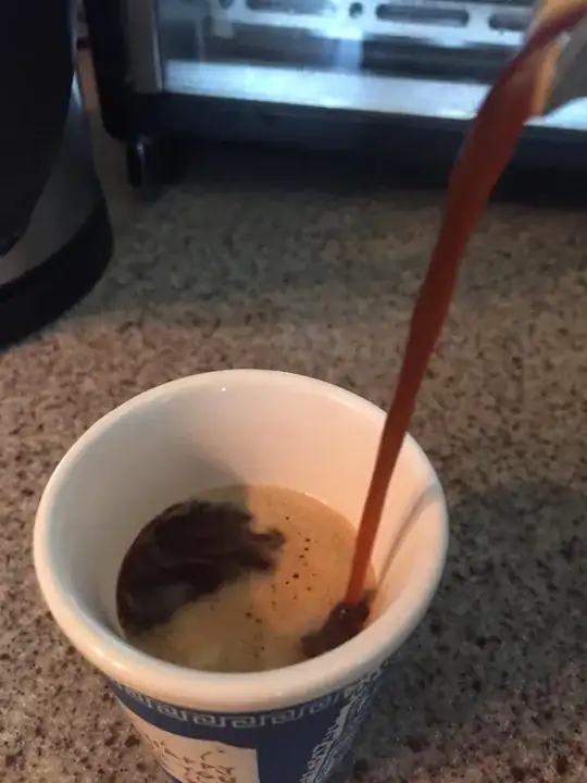 The first pour also generates the greatest amount of Brikkrema