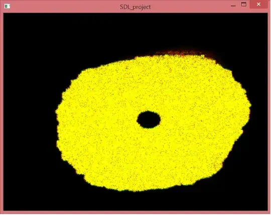 mere half a second into the program