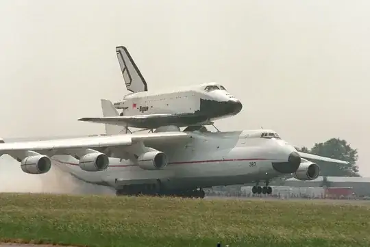 Original photo of the Buran