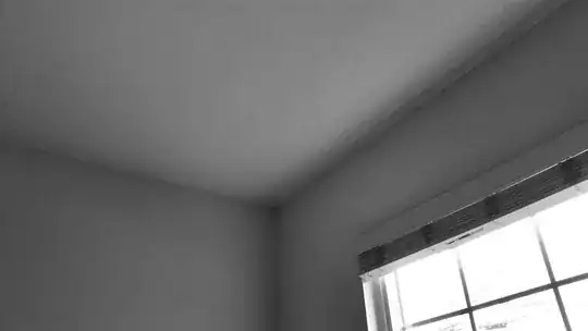 photo demonstrating AO-like effect in the corner of a room