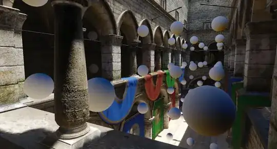 SH light probe array