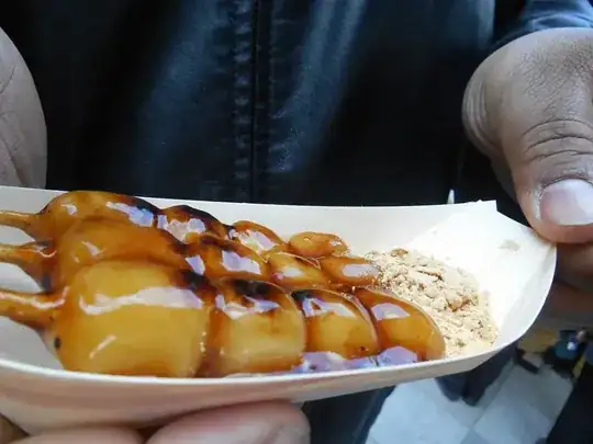 Picture of the dango