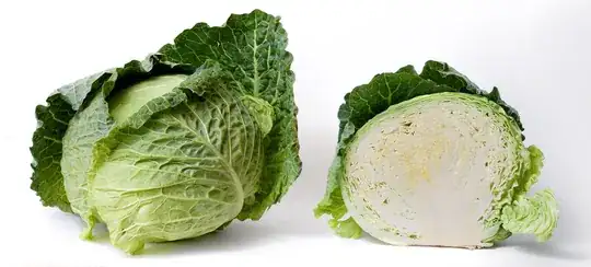 cabbage and half-cabbage, from Wikipedia