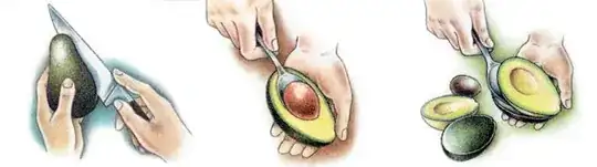 Peeling avocado - How to choose and use