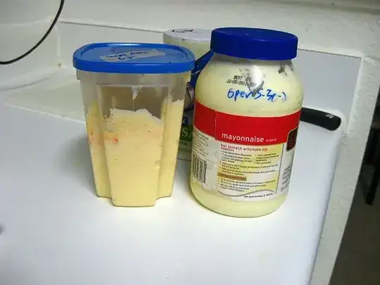 Mayo after seasoning