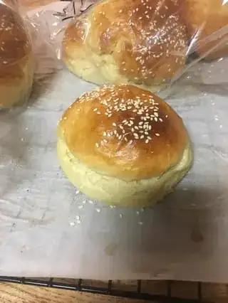 Bun with sesame seeds
