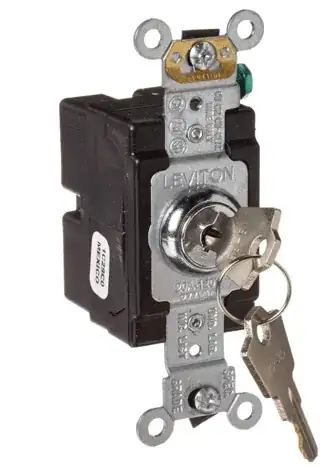 Locking Key Switch