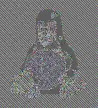 Encrypted using ECB mode