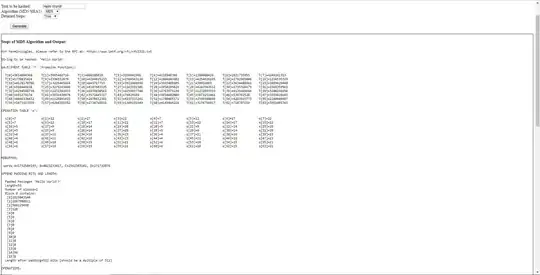 The original message is 'Hello World!'