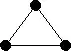 image of triangle graph from ISGCI