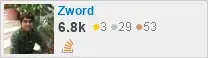 profile for Zword on Stack Exchange, a network of free, community-driven Q&A sites