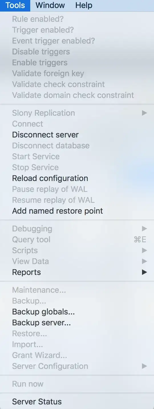 Can't access Server Configuration