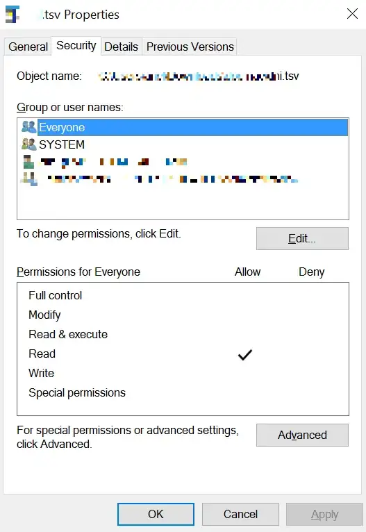 windows file properties