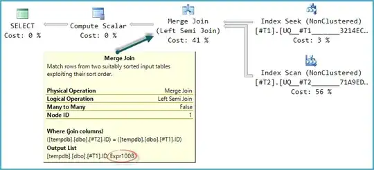 Merge with probe column