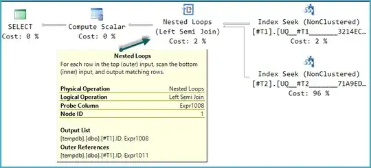 NLJ Semi Join with Probe