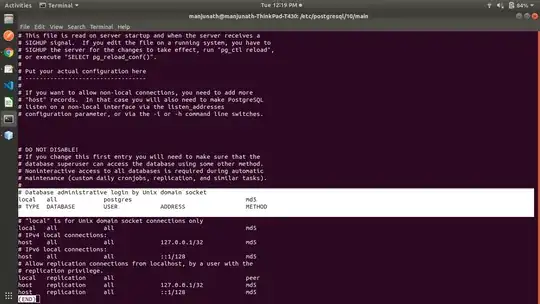after removing the user we got like this