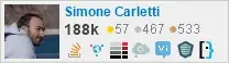 profile for Simone Carletti on Stack Exchange profile for Simone Carletti on Stack Exchange