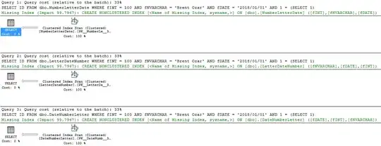 Execution plans with 3 equality fields