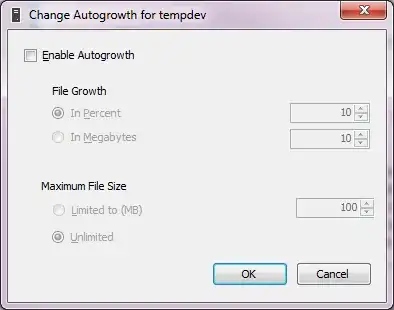 Tempdb disable autogrowth