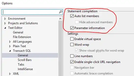 Pic of where the options are located