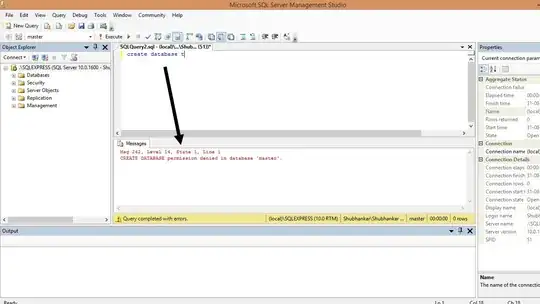 This is the screenshot and the error message i used to get when i create a database in sql server 2008