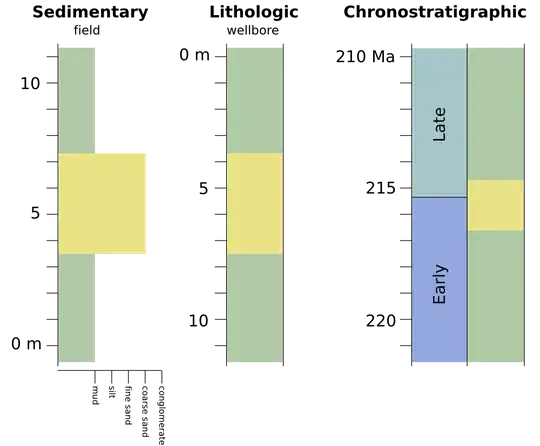 Some types of stratigraphic log