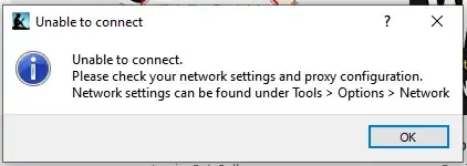 Image of Kindle for PC error message